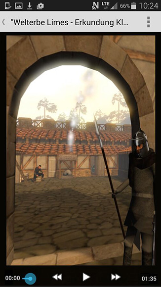 Virtuelle Limeswelten Mobil